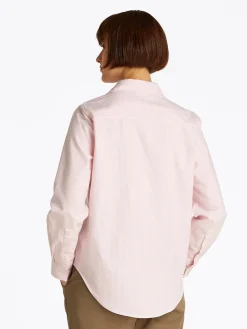 Blouse Oxford Roze