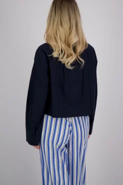 Blouse Yaslee Donkerblauw