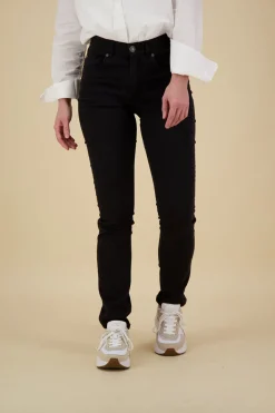 Broek  5-Pocket Superstretch Lang  Zwart