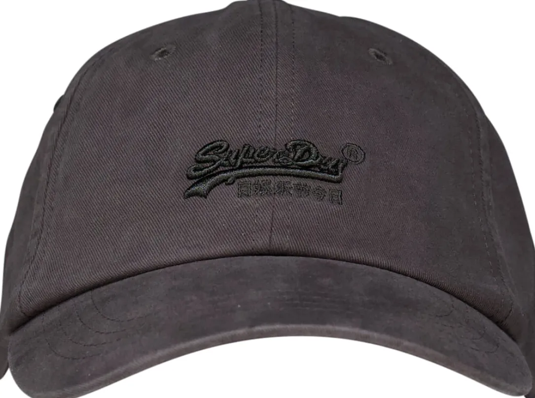 Cap Vintage Zwart