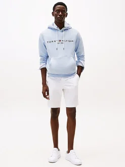 Hoodie Tommy Logo Blauw