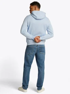 Hoodie Tommy Logo Blauw