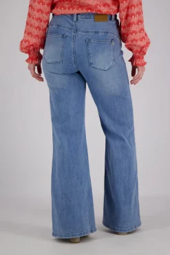 Jeans Ana Flared Blauw