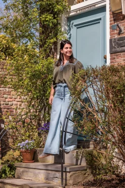 Jeans The Wave Blauw