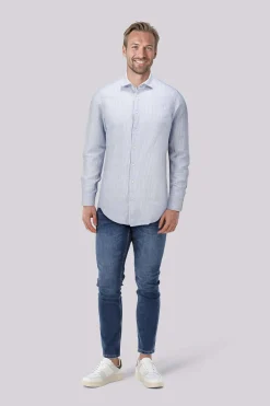 Overhemd Curtis Blauw