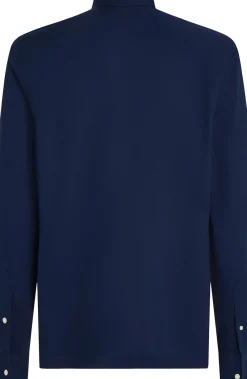 Overhemd Flex Dobby Blauw