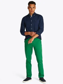 Overhemd Flex Dobby Blauw