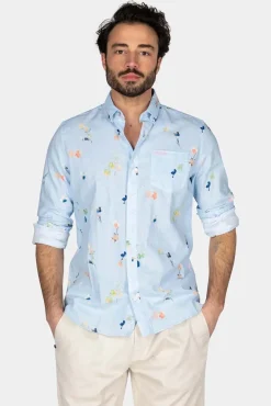 Overhemd Kane Blauw