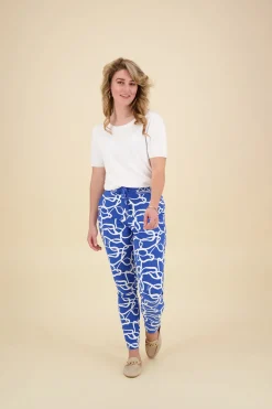 Pantalon Ellen Blauw