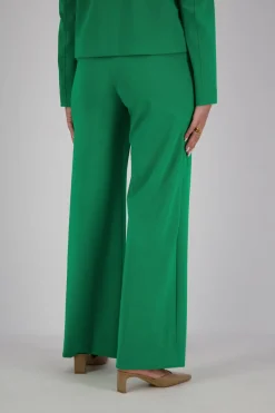 Pantalon Lexie bonded Groen
