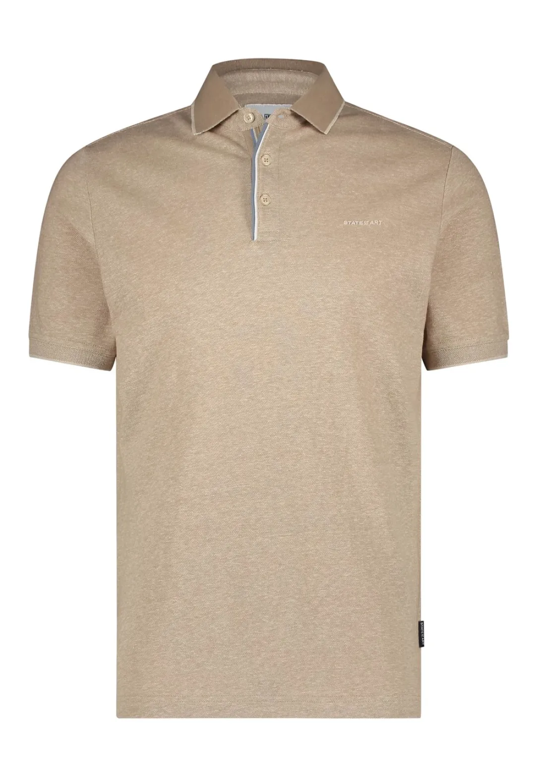 Poloshirt Piqué Beige