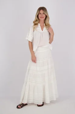 Rok Felicia s Voile Wit