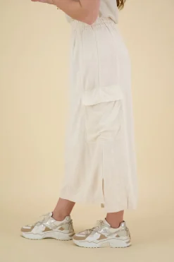 Rok Linnen Beige