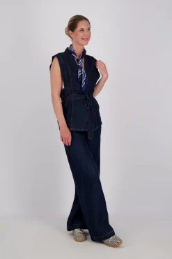shawl Blauw