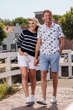 Short Chino Blauw