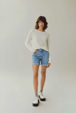 Short Jo Blauw