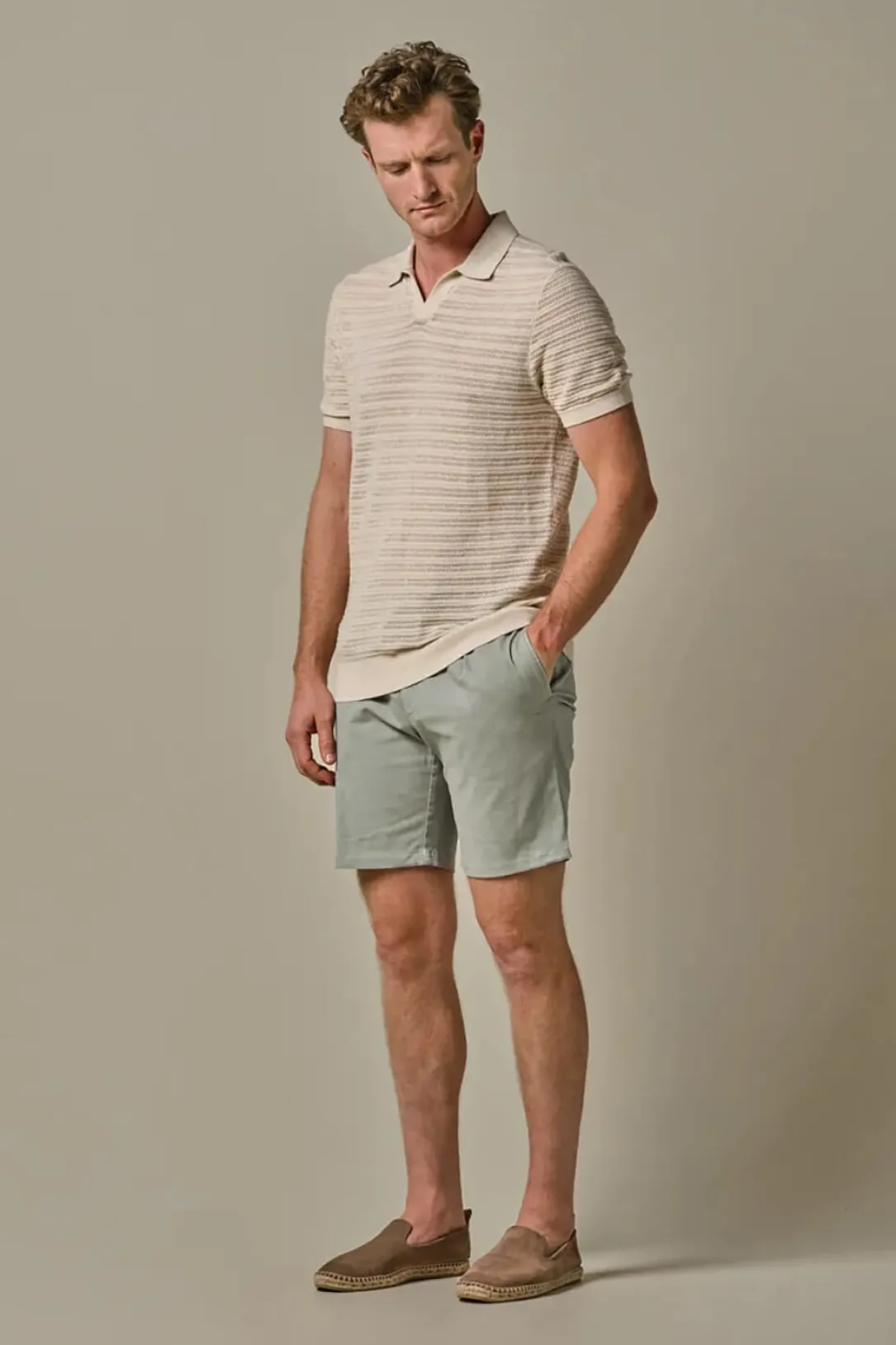 Short Sportcord Groen
