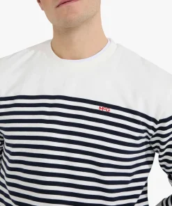Sweater Streep Blauw