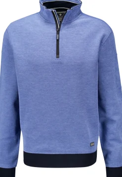 Sweater Zip Blauw