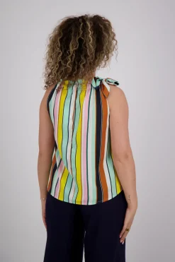 Top Paradise Streep Multi