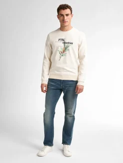 Trui Print Beige