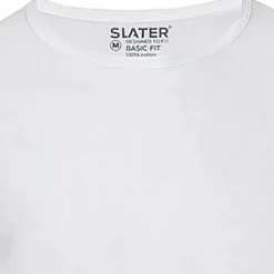 T-shirt Basic Fit 2-Pack Wit