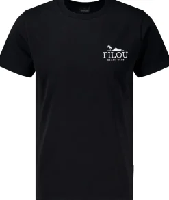 T-shirt Campagne Yachtie Zwart