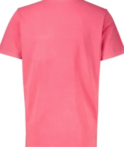 T-shirt Classic Essential Pocket Roze