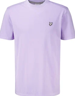 T-shirt Effen Paars