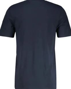 T-shirt Indigoblauw