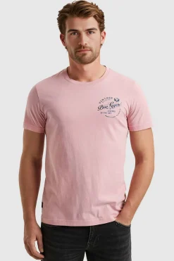 T-shirt met Artwork Paars