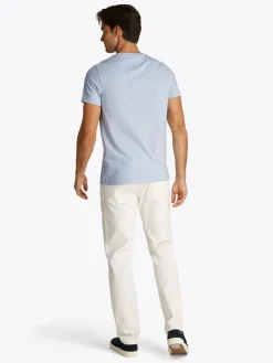 T-shirt Tommy Logo Blauw