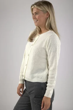 Vest Marlin Boucle Wit